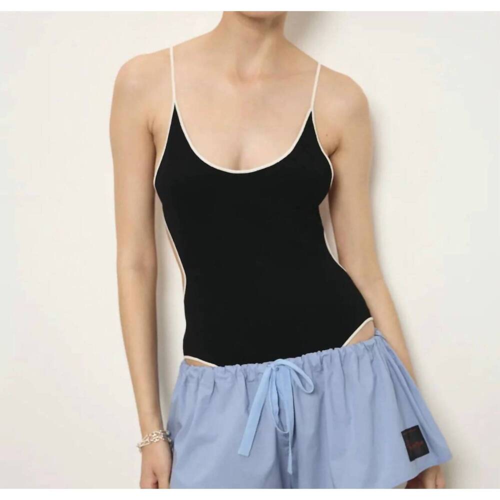 NEW PARIS GEORGIA nya bodysuit in black